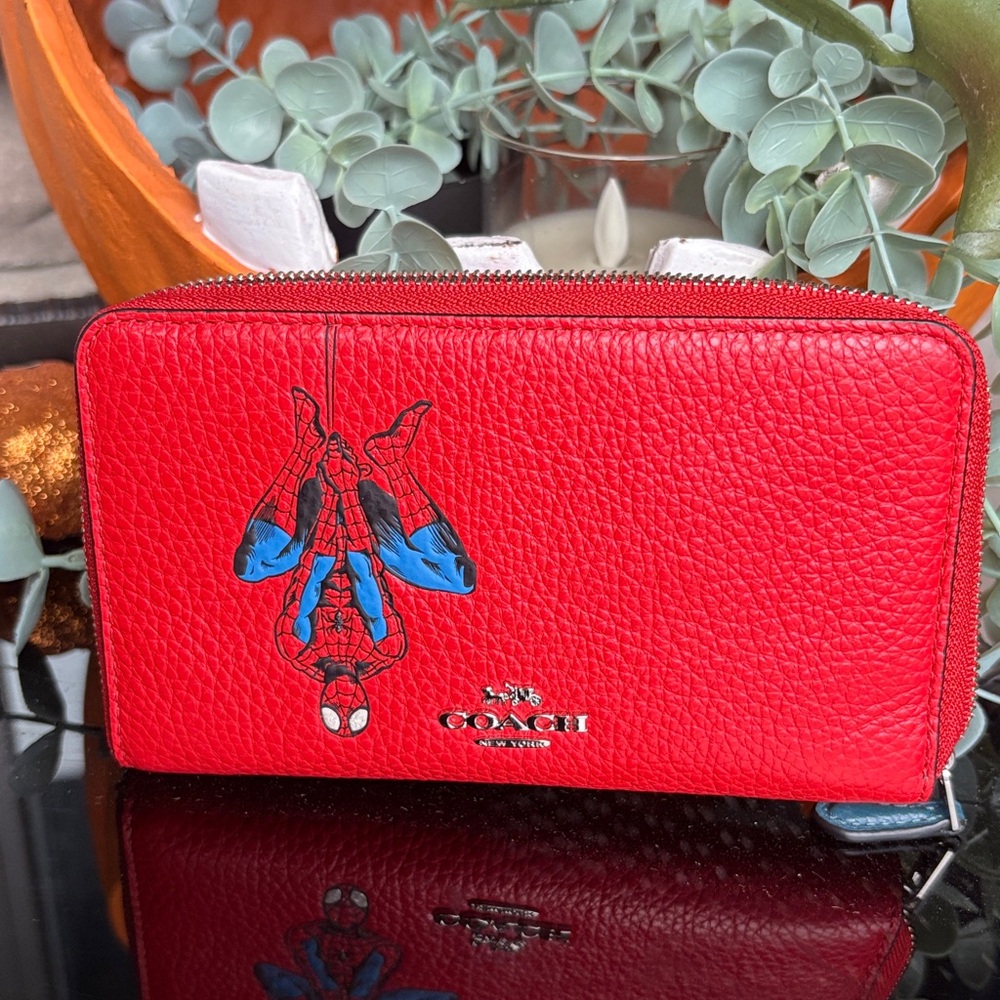 New COACH Marvel Spider-Man wallet